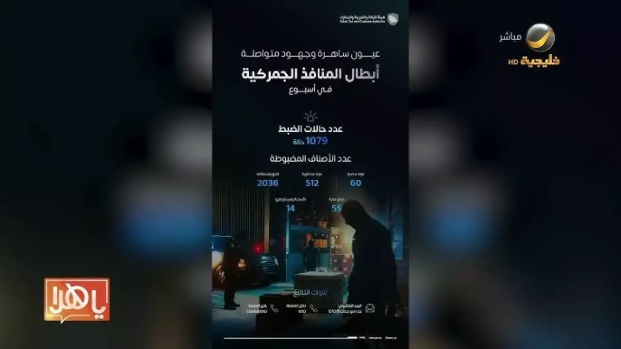 ضبط 1079 محاولة.. هيئة الزكاة تحبط تهريب شحنات ضخمة في أسبوع واحد